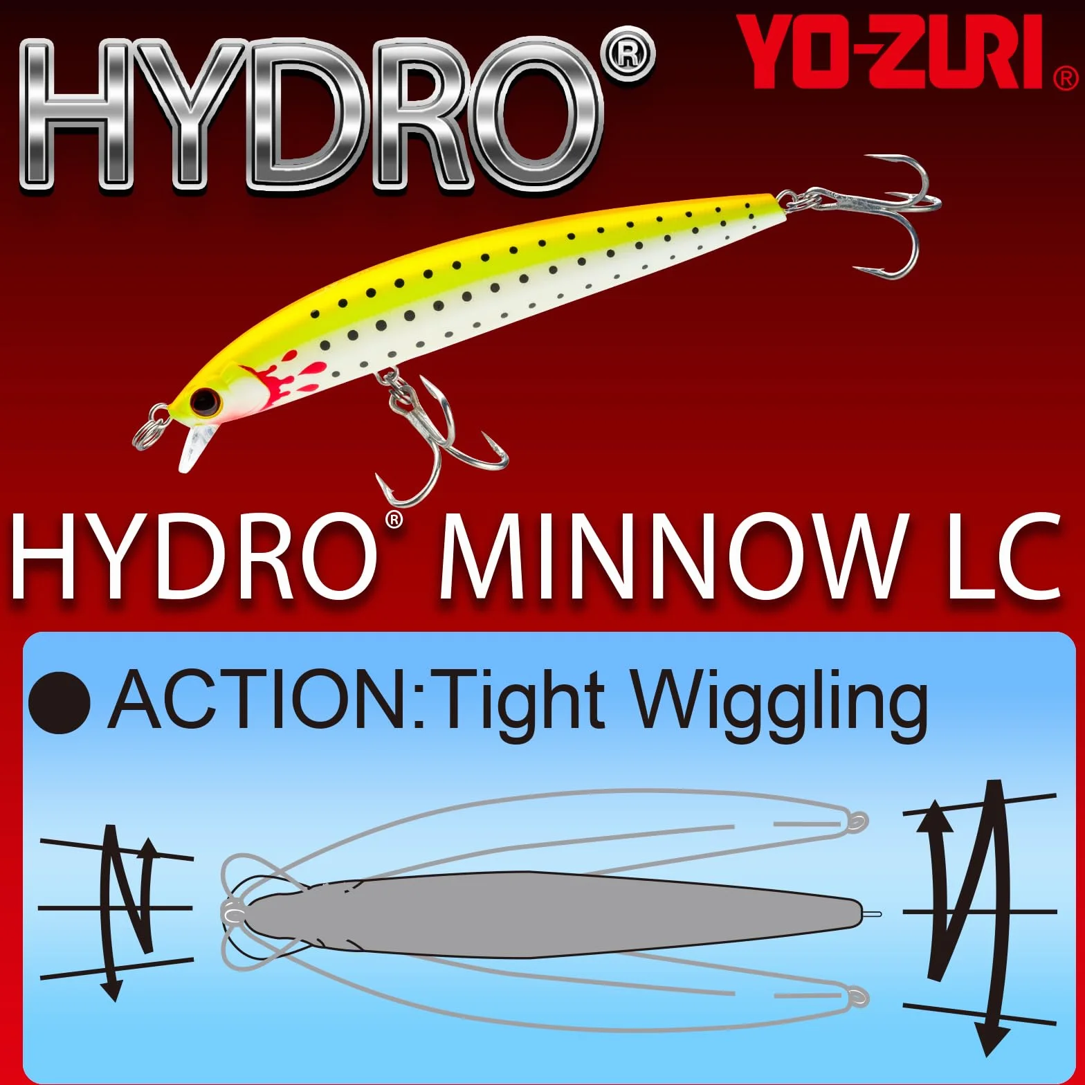 Yo-Zuri Hydro Minnow Lc