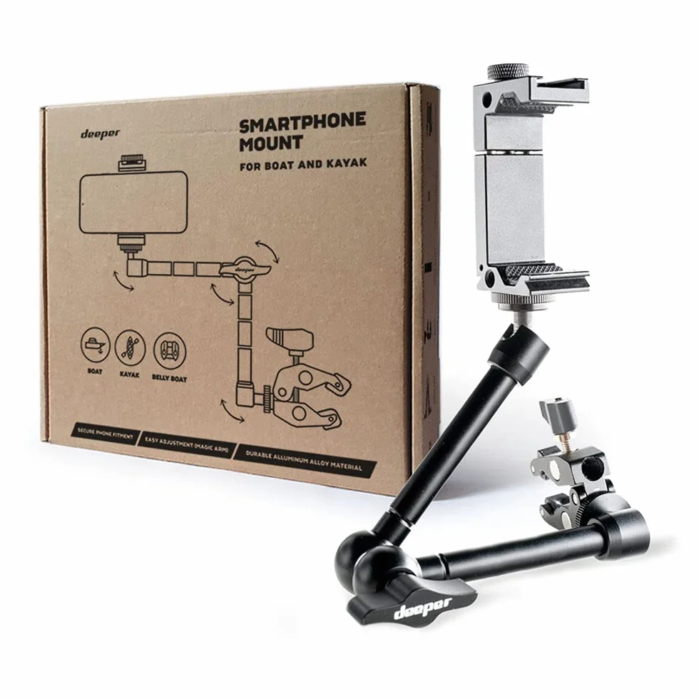 Deeper Soporte para teléfono inteligente para Barco y Kayak