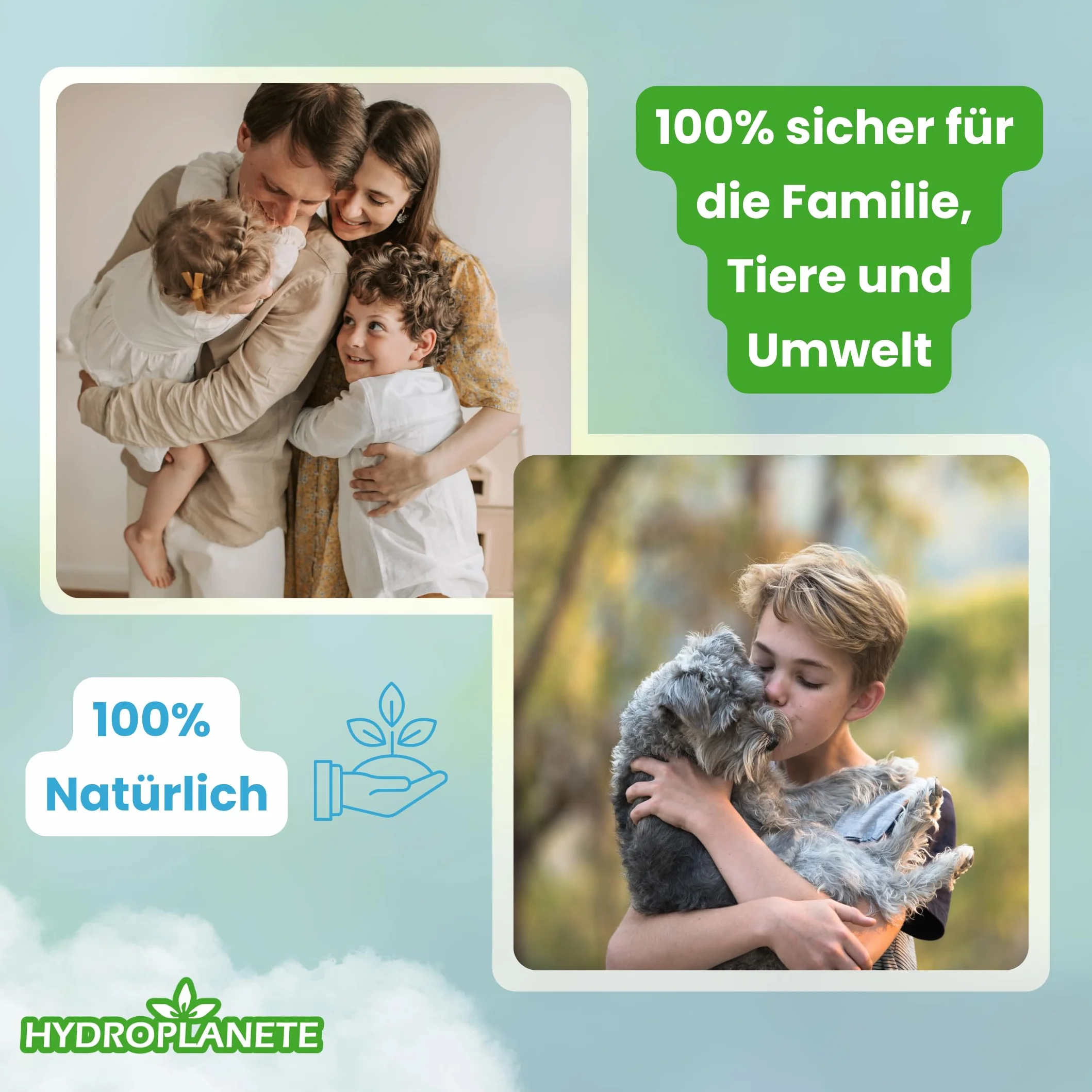Bicarbonato Sódico Multiusos - Polvo para la Alimentación y el Hogar - Sin Aditivos y 100% Natural - Fabricado en Francia - Disponible de 1kg a 20kg - Hydroplanete