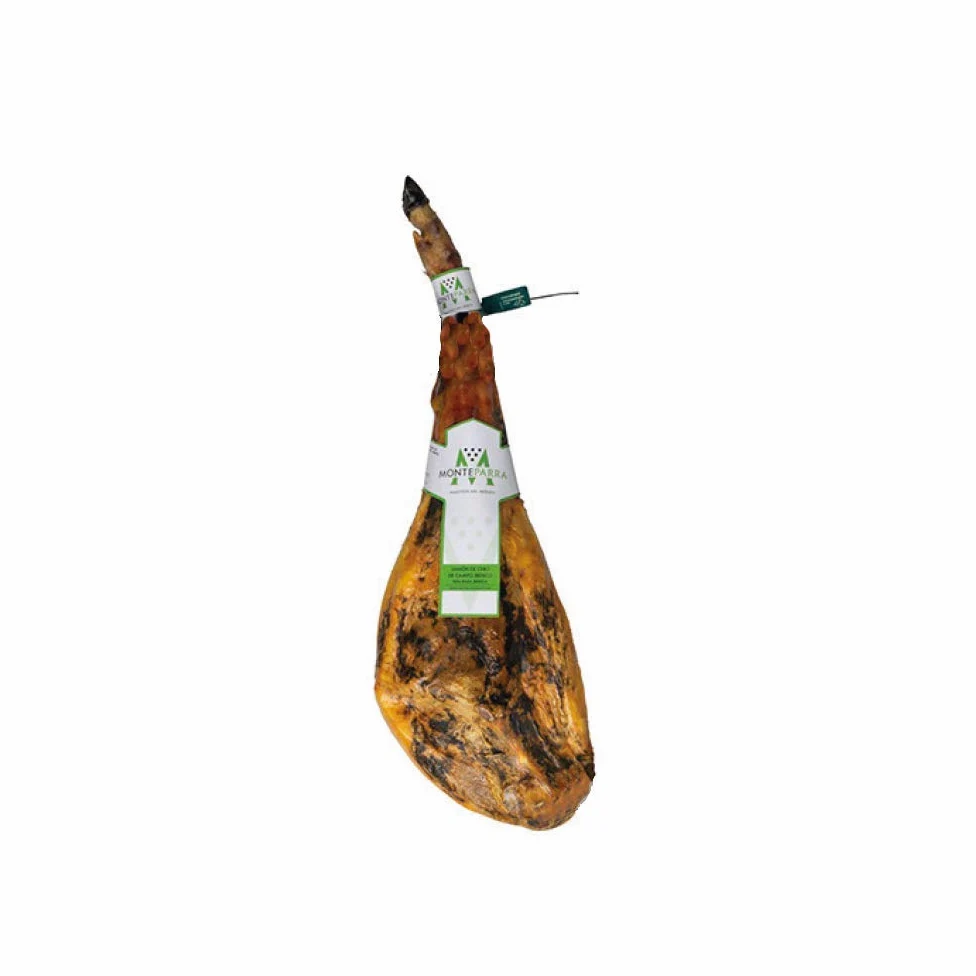 Jamón Ibérico de Cebo de Campo 50% raza ibérica de 8 a 8,5 kg.