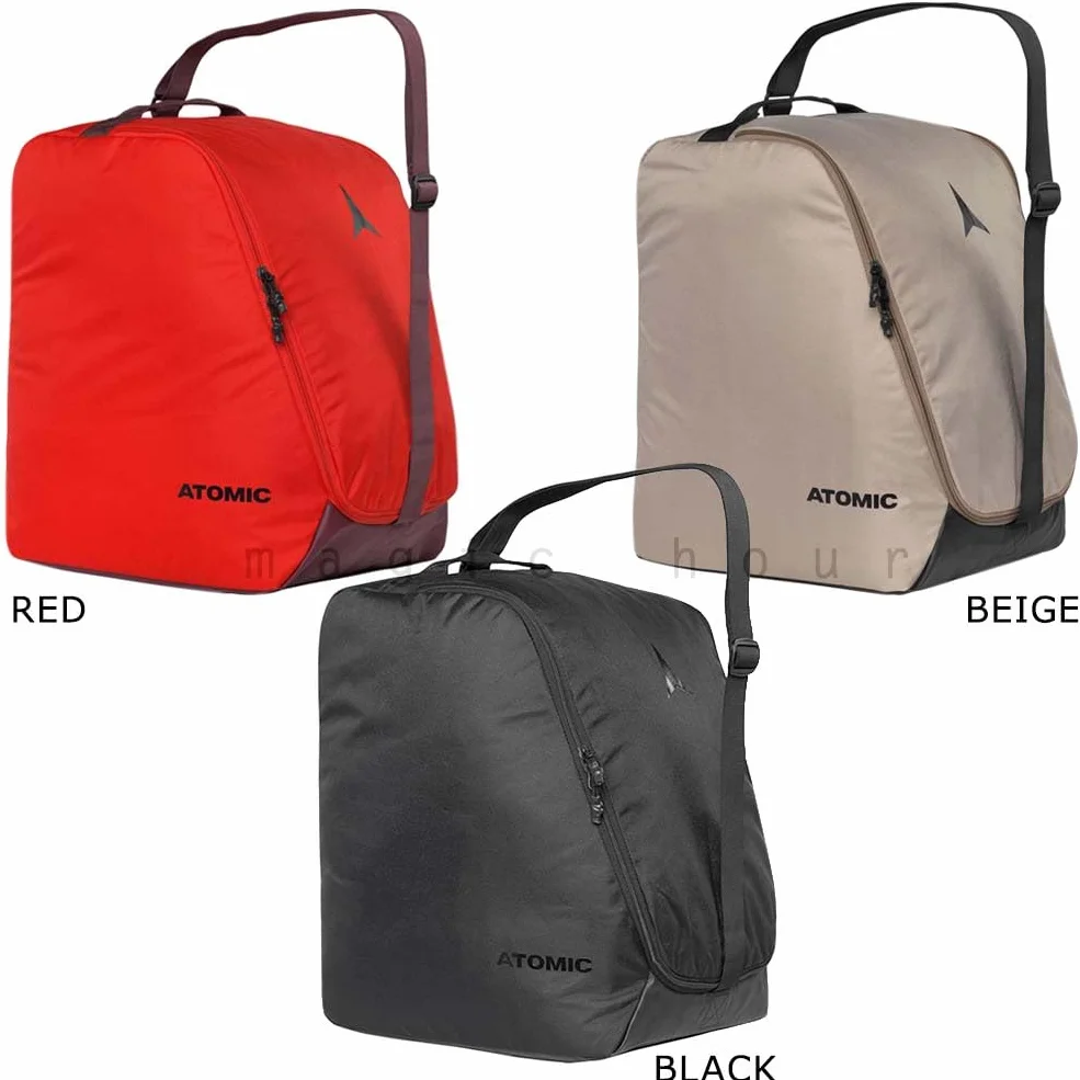 ATOMIC Revestimiento Resistente a Las Manchas, Asa Superior, Correa de Hombro Ajustable, Cremallera Grande