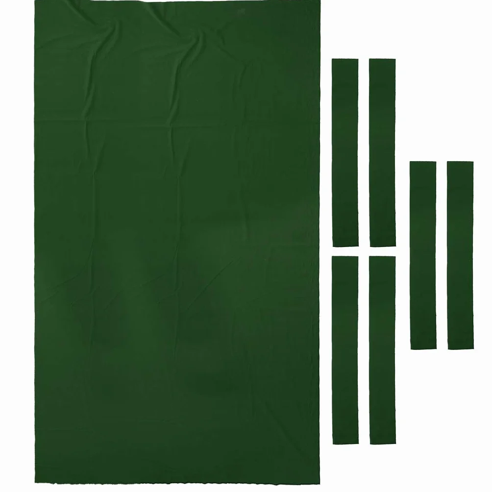 CUTICATE Fieltro de Tela de Mesa de Billar de 9 Pies, Verde, 2.8x1.5m, 0.6 mm