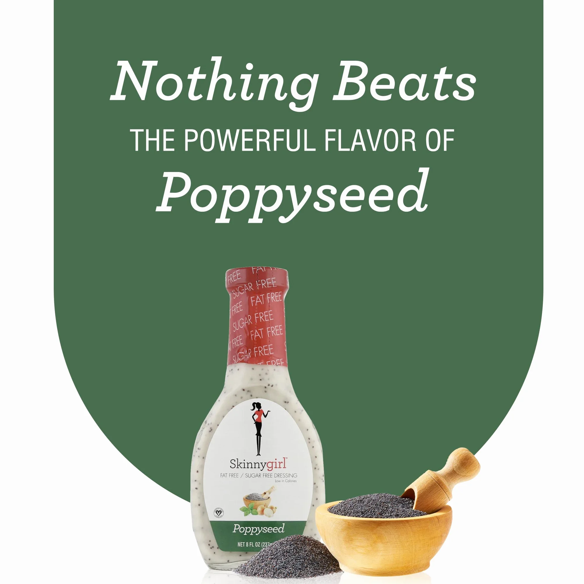 Skinny Girl Poppyseed Dressing, 8 fl oz