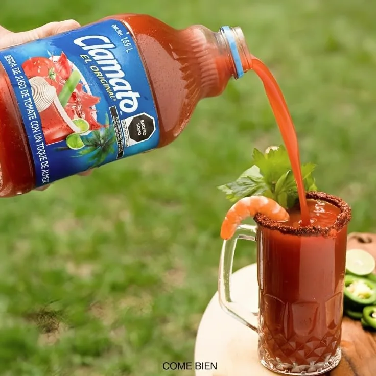 Clamato - Cóctel de tomate concentrado 2 uds x 1,8 L - Pack Promoo