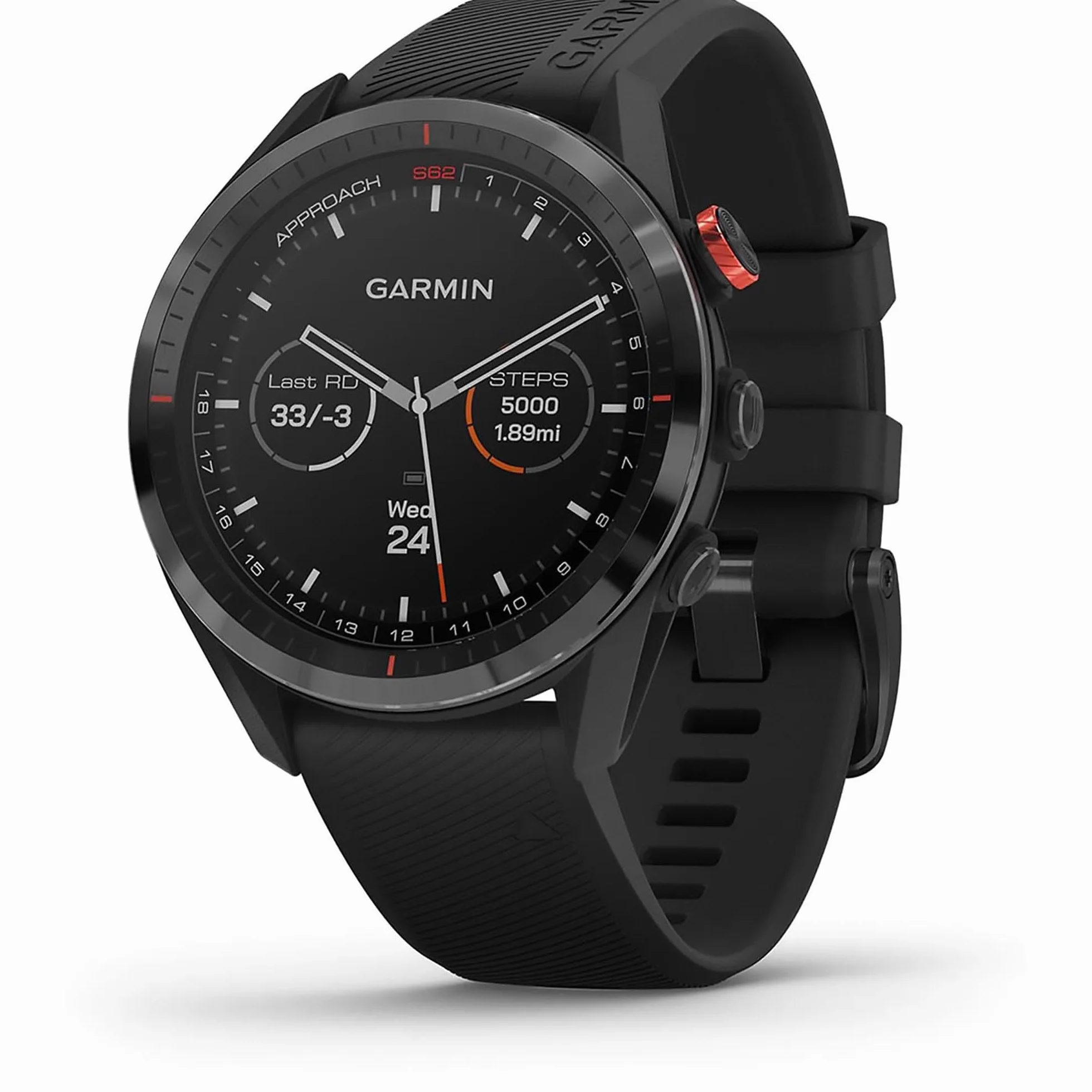 Garmin Approach S62 Premium Golf GPS Watch Built-in Virtual Caddie