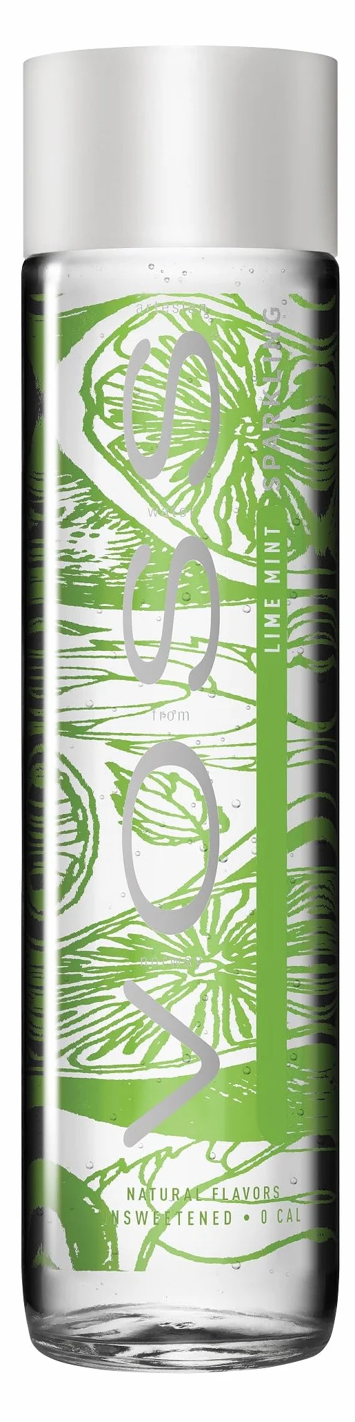 VOSS Water Mix 375 ml, sabor afrutado natural, paquete de 12 unidades (desechable, 12 x 375 ml)