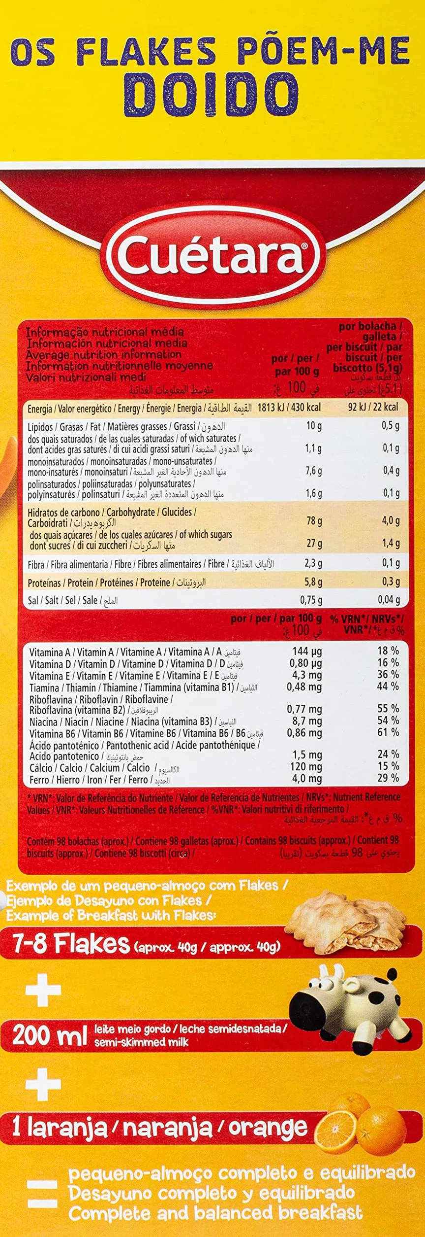 Cuétara - Galletas Flakes Cuétara 500 Gr