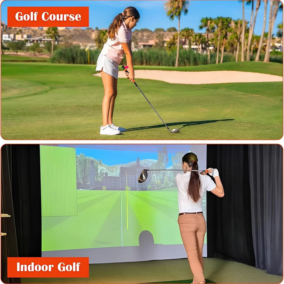 Kit de Entrenamiento Golf con Entrenador de Grip y Cinta Corrección Swing
