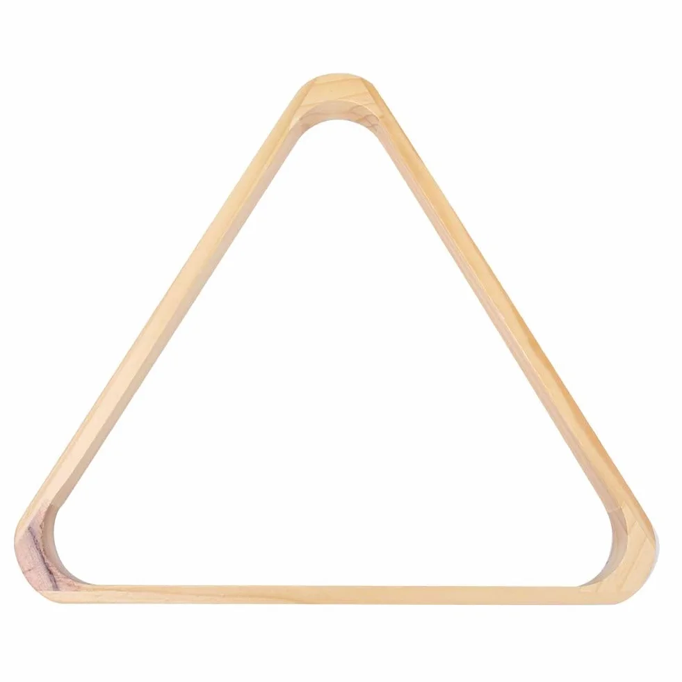 Marco De Billar Profesional De Madera Triangular Espesar Mesa De Billar Triángulo Bolas Rack Accesorios