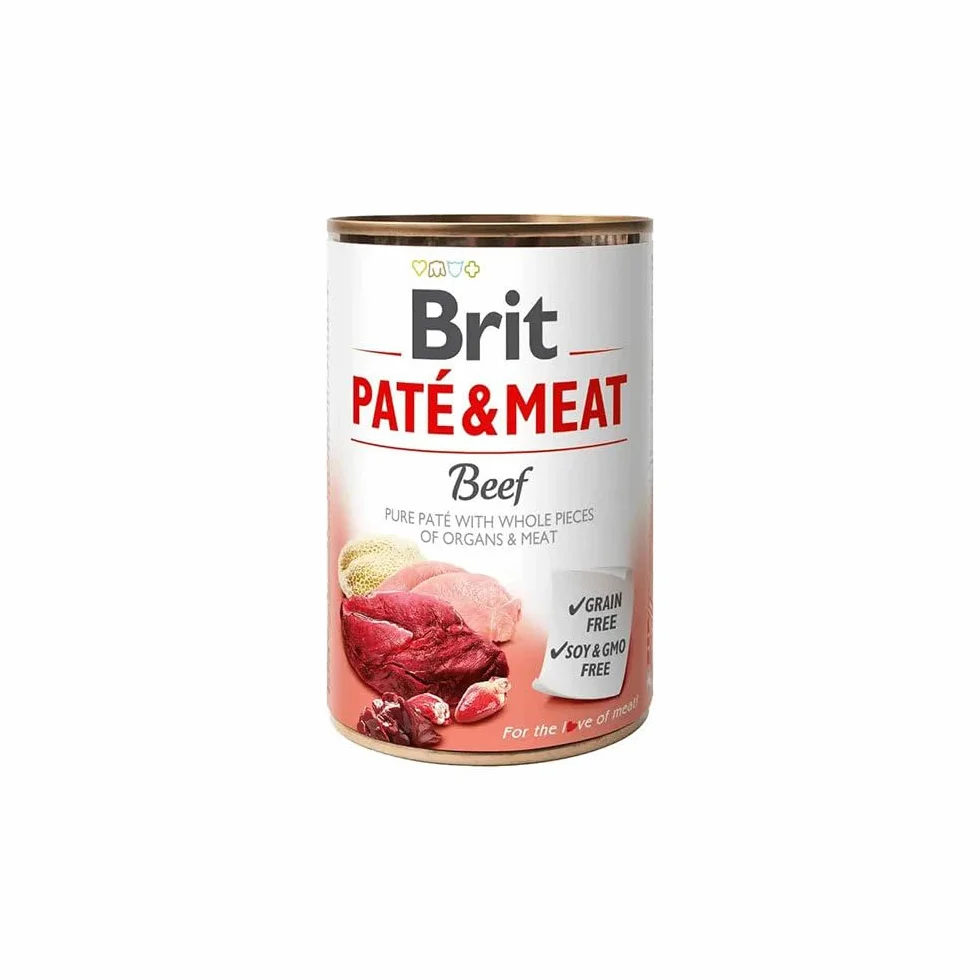BRIT Pate Meat Ternera 6X400GR