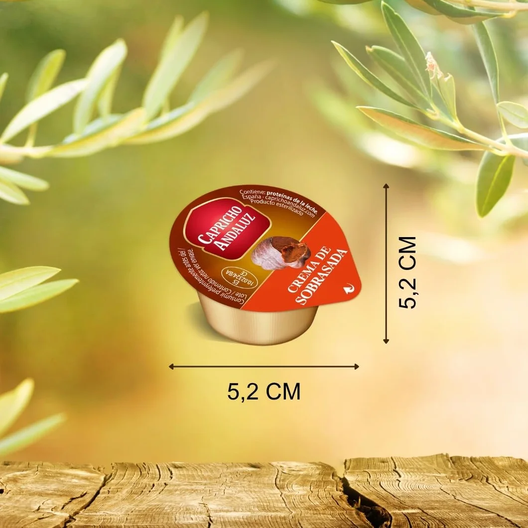 Capricho Andaluz - Tarrina Sobrasada, Caja de 40 unidades x 25g