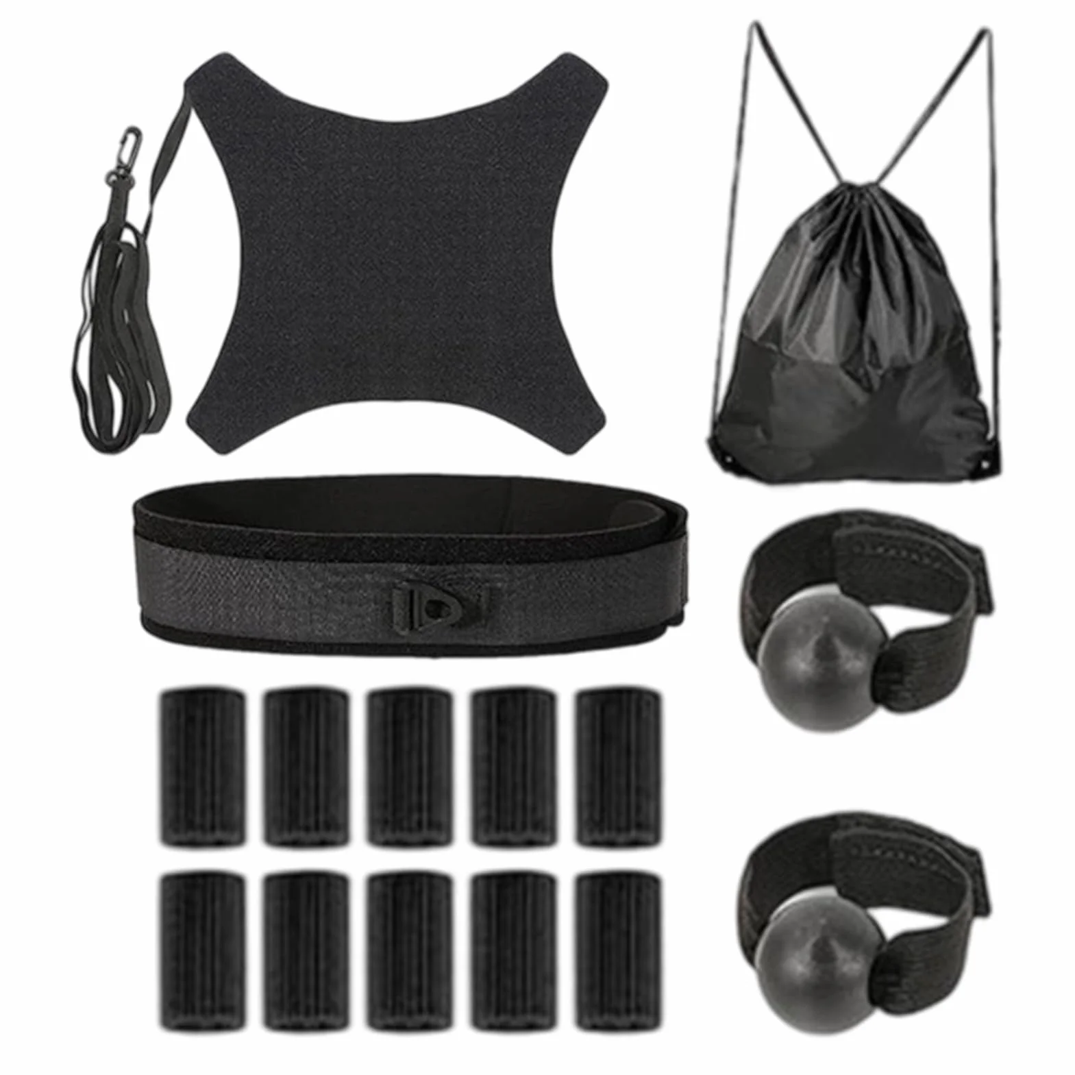 Kit de Entrenamiento de Voleibol, Herramienta de Pase Ajustable, Entrenador de Golpe Elástico