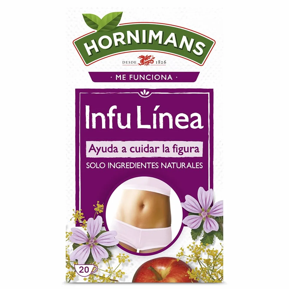 Hornimans Infu Línea | Infusión con Hinojo 100% Natural | 20 bolsitas | Sin Teína