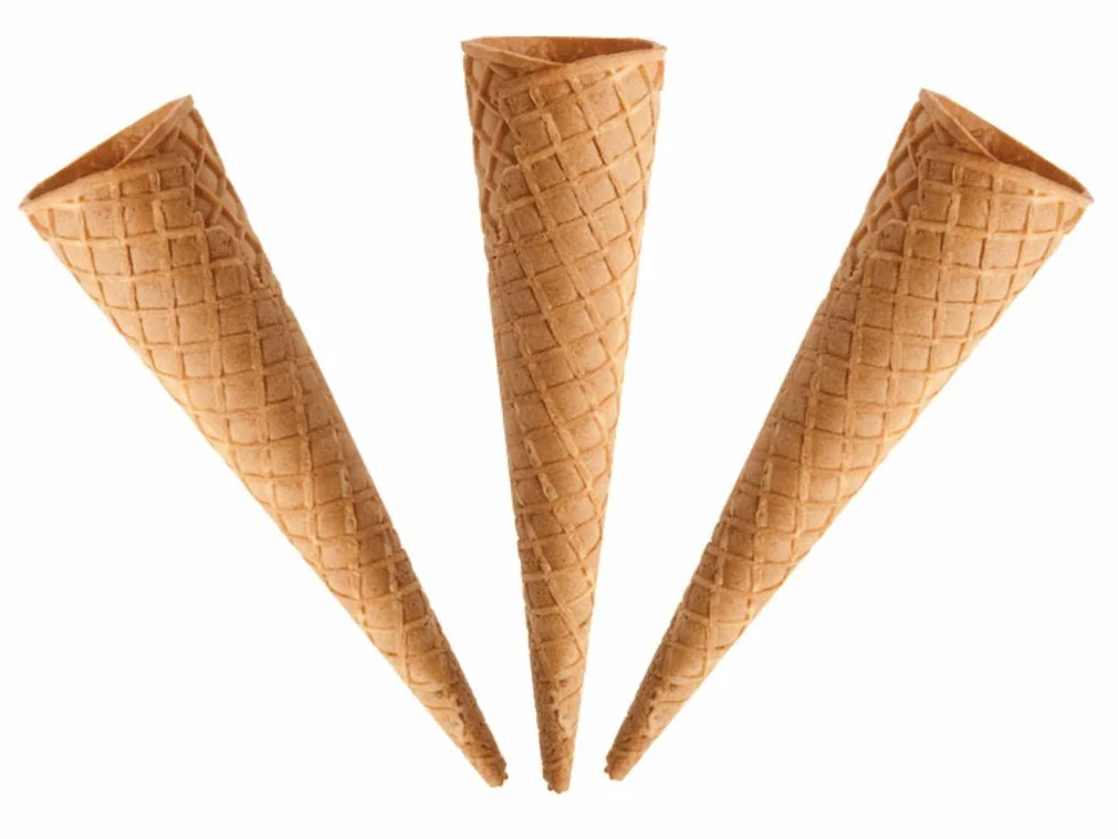 Conos para helado en monodosis enrollados formato pequeño