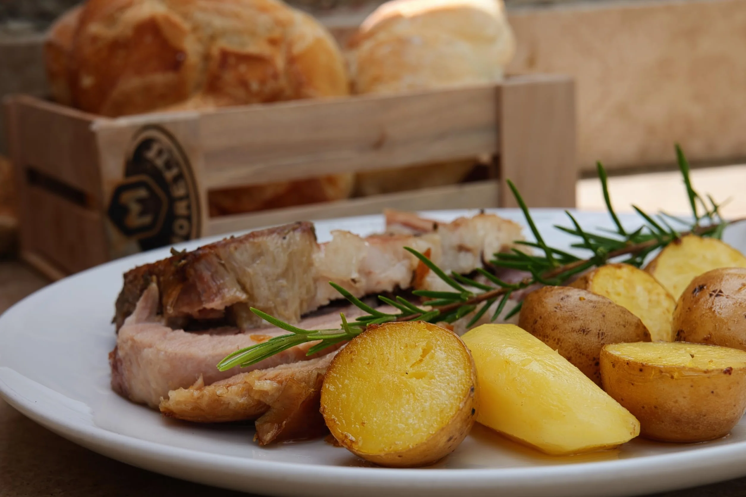 Moretti Porchetta di Ariccia IGP al vacío 1 kg - Carne de cerdo italiana crujiente sin gluten
