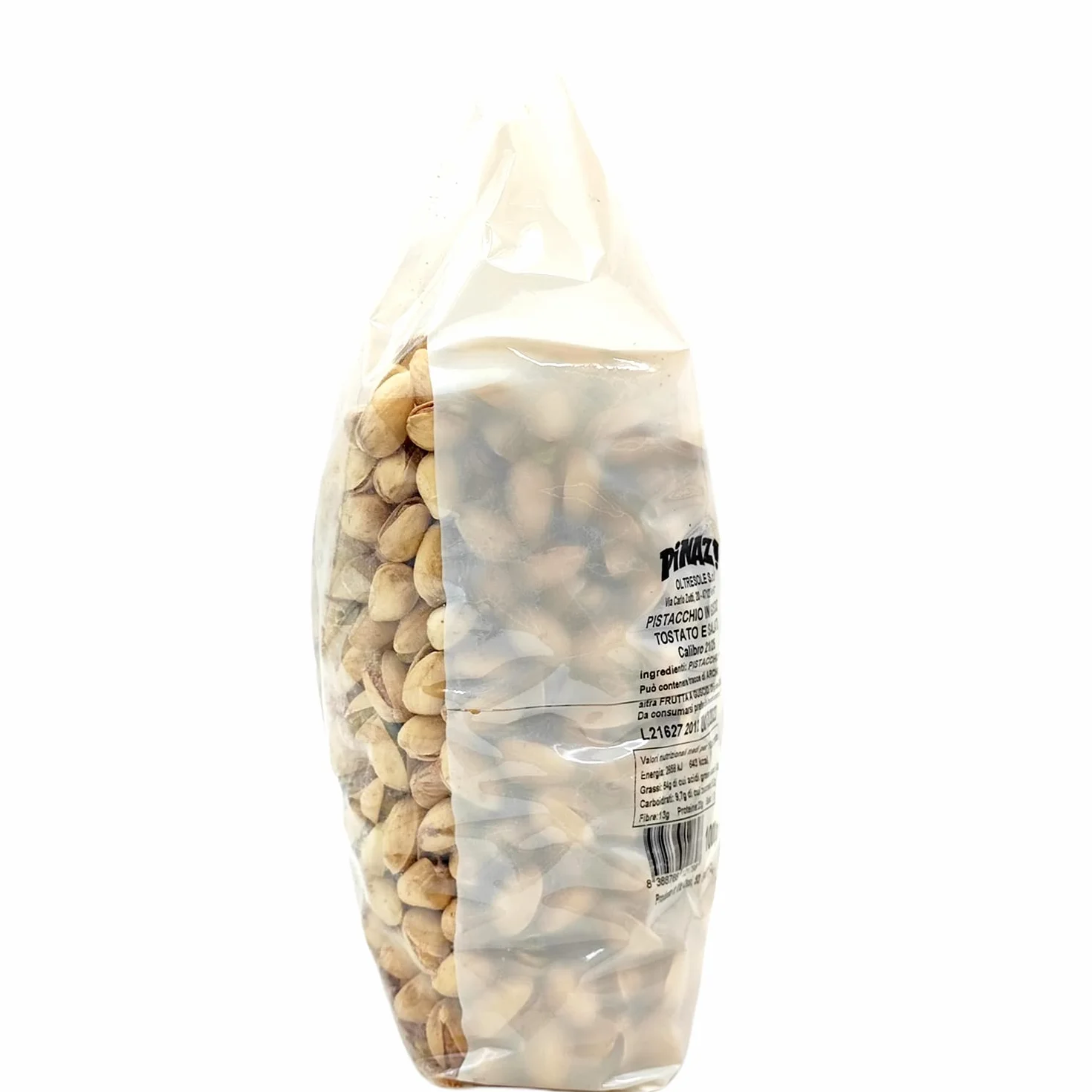 Oltresole, Pistachos Tostados y Salados con Cáscara 1 Kg, Snack Salado Ideal para Aperitivos y Fiestas, Frutos Secos Seleccionados con Cáscara