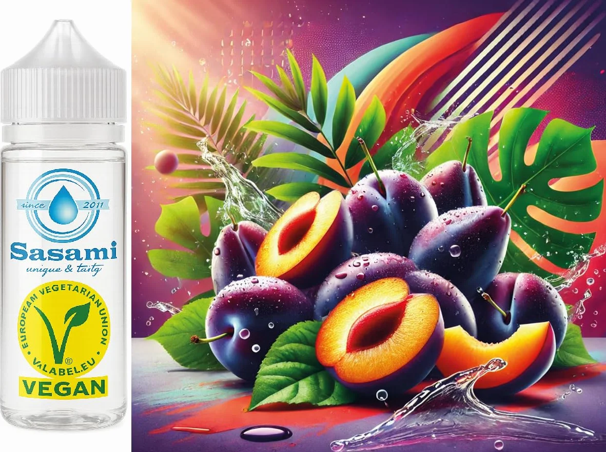 Ciruela aroma concentrado - Vegano - Sasami - 10ml