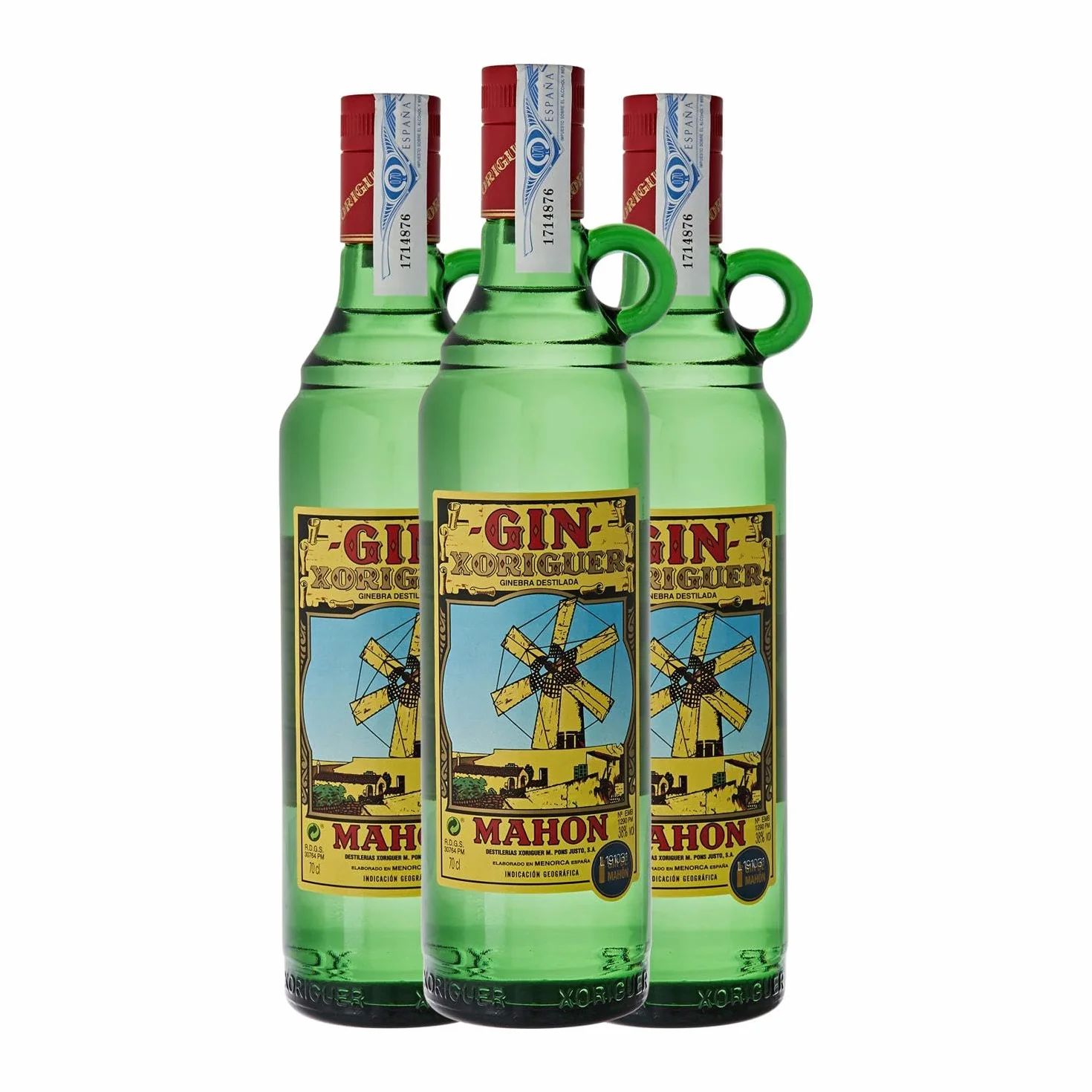 Ginebra Xoriguer Gin 70 cl (Caja de 3 Botellas de 70 cl)