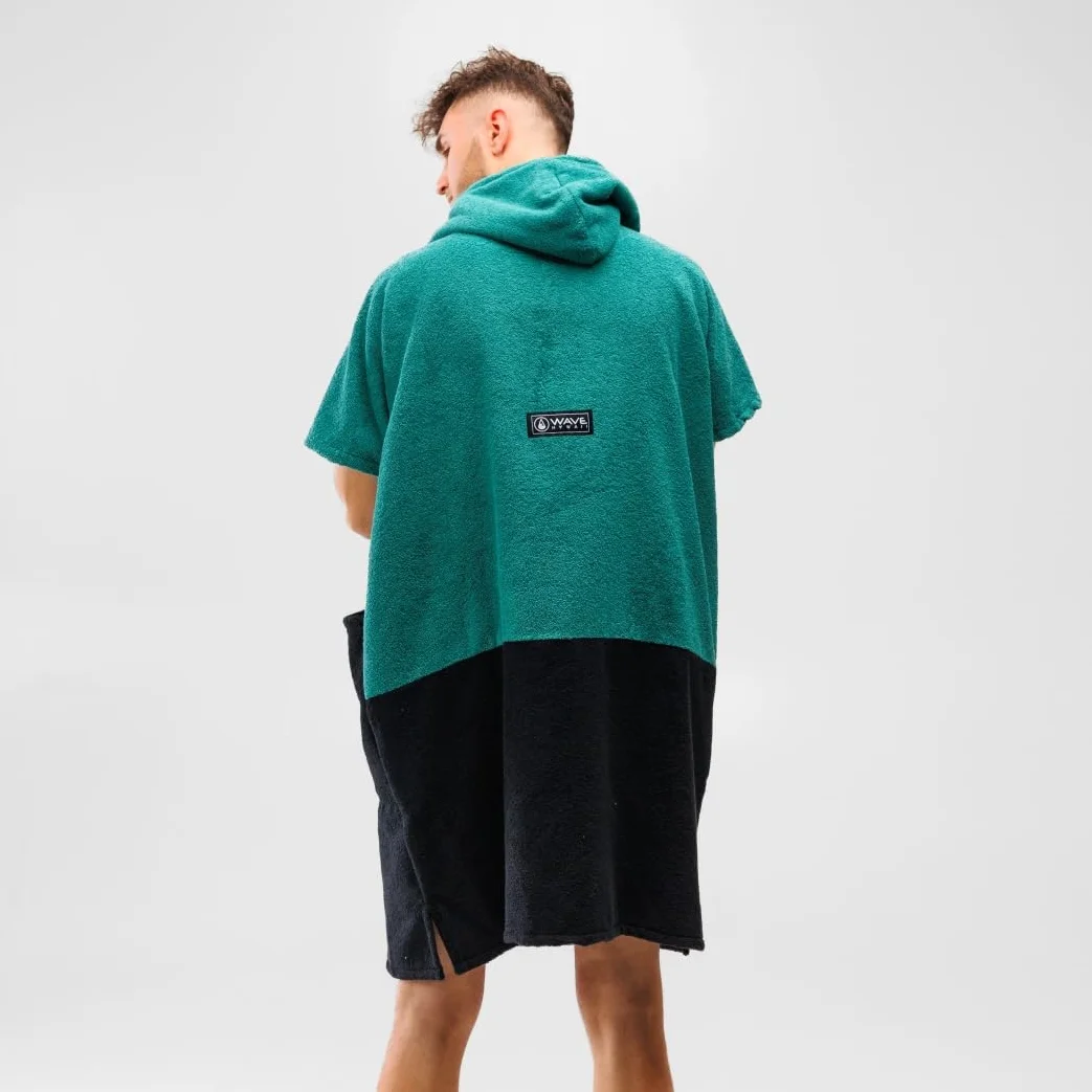 Poncho de surf WAVE HAWAII Faro 100% algodón para mujer hombre adulto talla M/L 160-190 cm