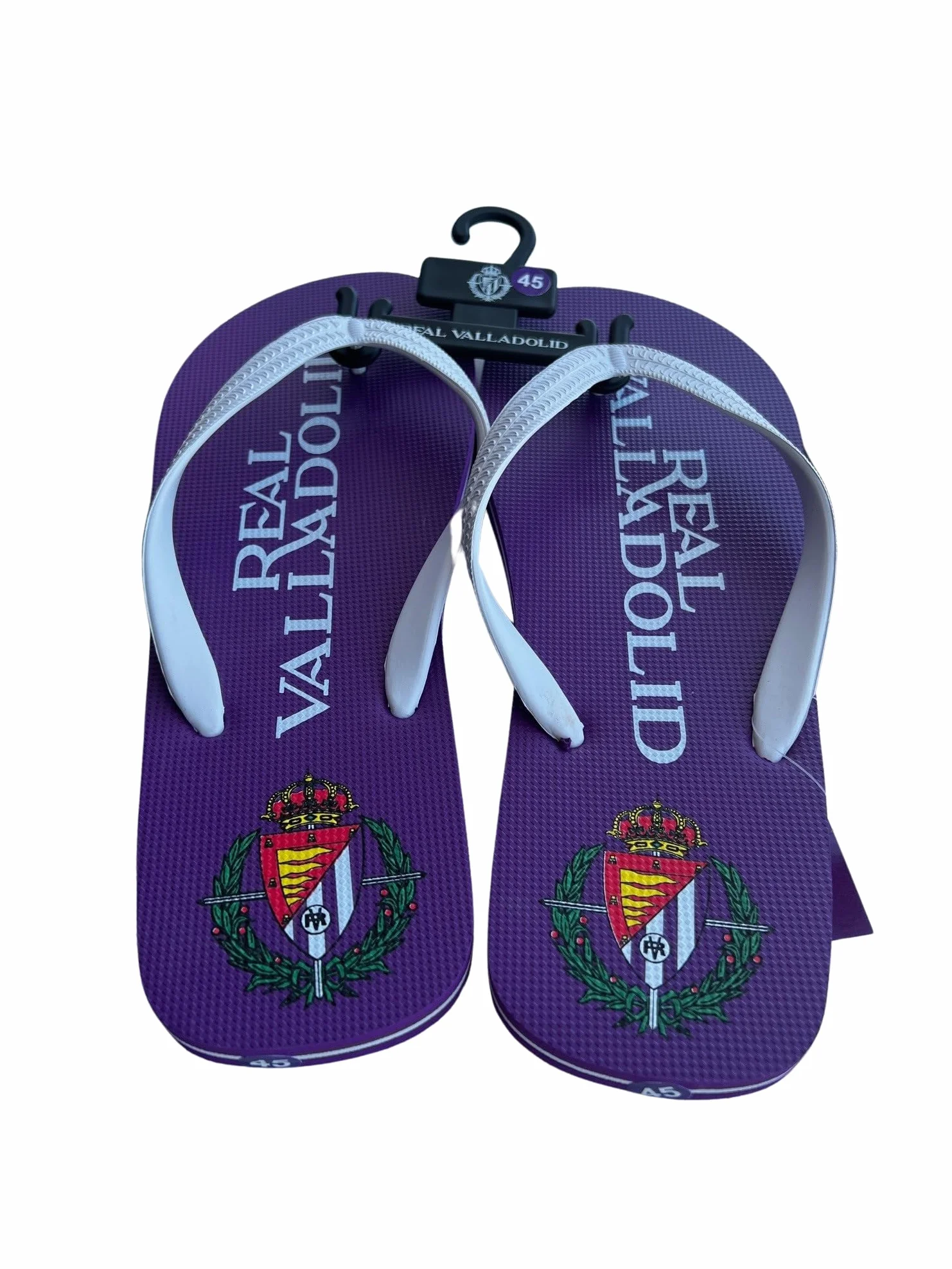 Real Valladolid Chancla Violeta Unisex Adulto