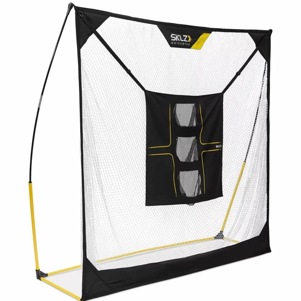 SKLZ Universal Golf Target – Objetivo de Swing Ajustable con Tres Bolsillos para Practicar Vuelo de Bola y Chip, 76.2 cm x 76.2 cm para Entrenamiento de precisión.