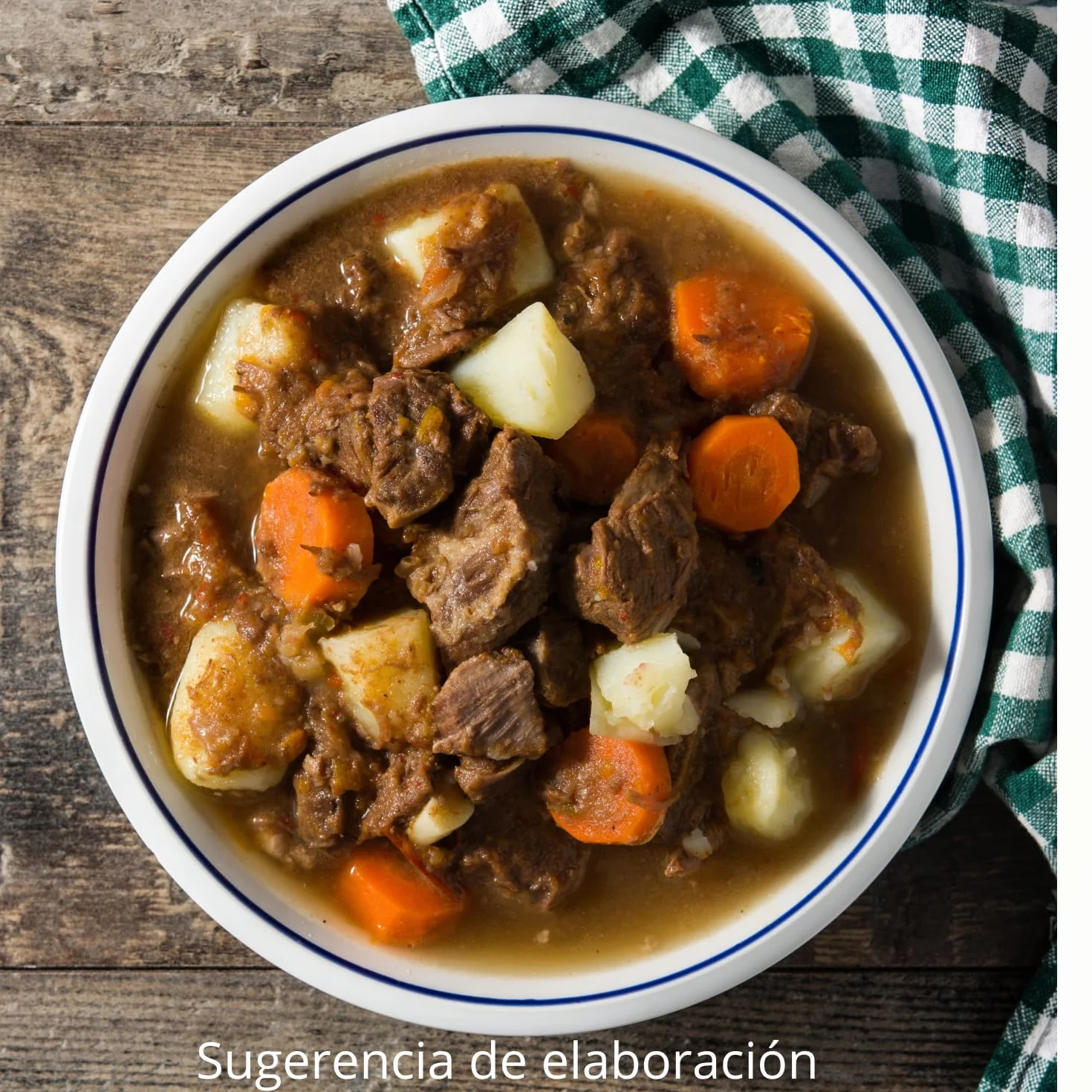 Carne de Ternera Gallega para Guisar 1 kg – Tacos sin Hueso Envasado al Vacío