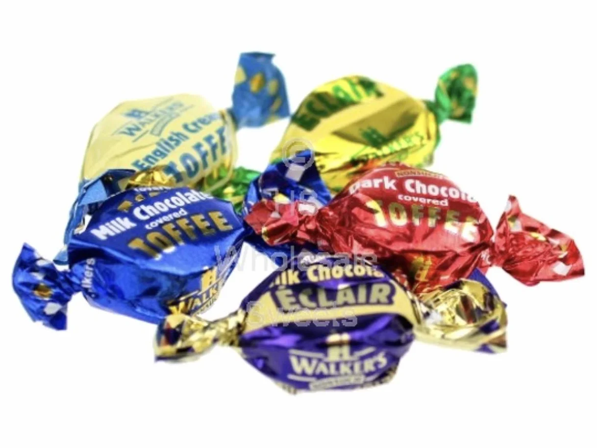 Walker's NONSUCH Royal Toffees y Eclairs 1 kg Bolsa