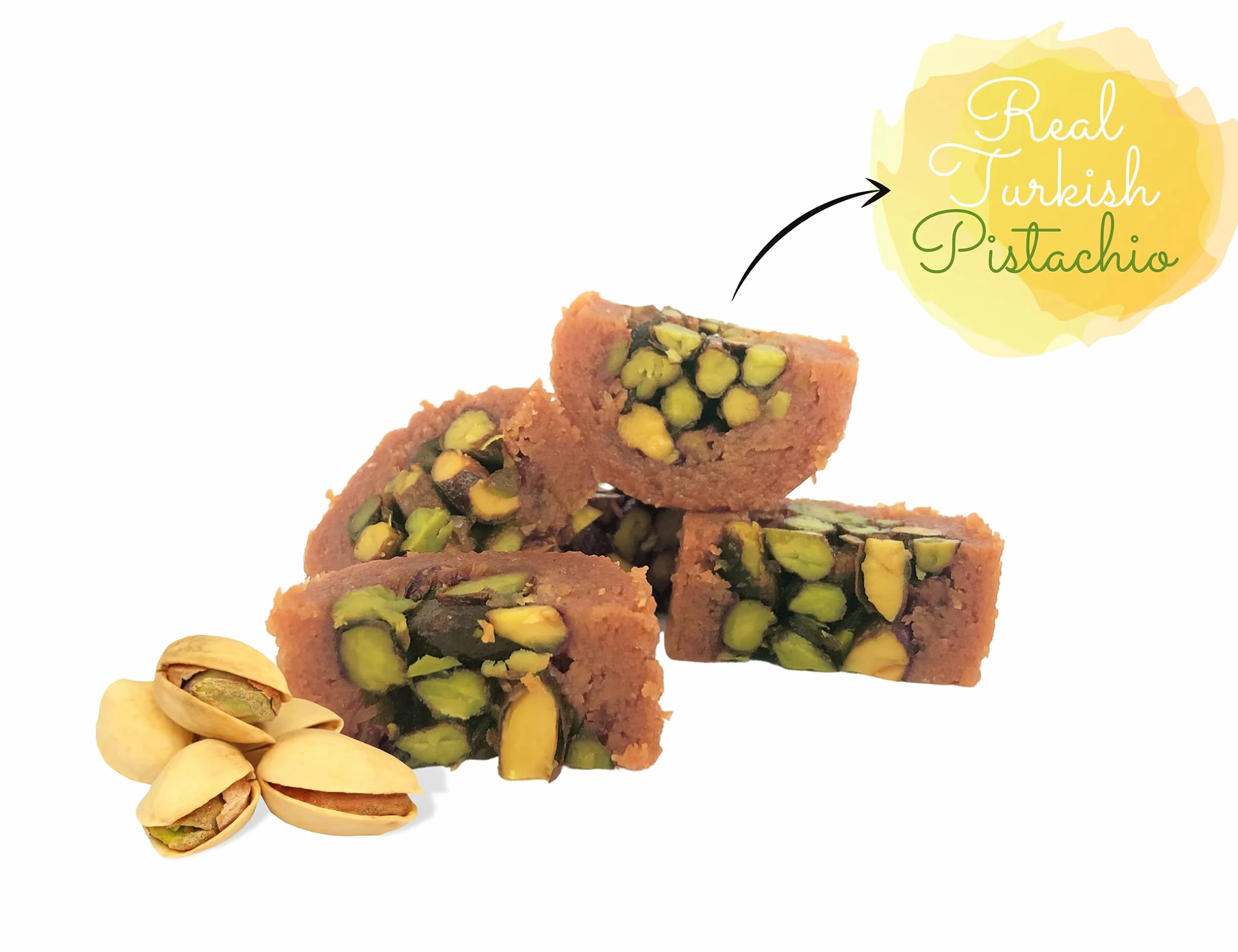 Mughe Gourmet - Caja de regalo elegante de surtido de Baklava - Baklawa Pequeños postres en tamaño bocado de pistacho, anacardo, avellana y nuez - 250g - Perfecto para cumpleaños, Navidad, Eid y más