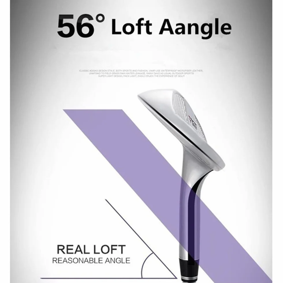 Golf Sand Wedge 56/60 Grados Club Wedge Steel Shaft Chipper para Adultos Hombres Mujeres Control Distancia