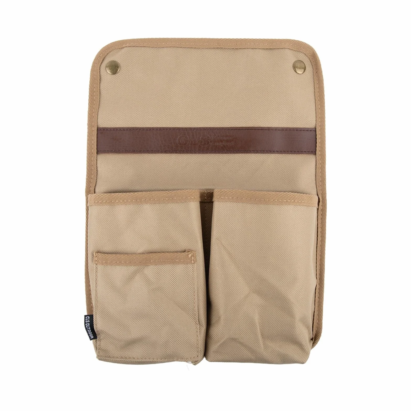 Plegable Bolsa de almacenamiento portátil para silla de camping, organizador lateral de lona con múltiples bolsillos