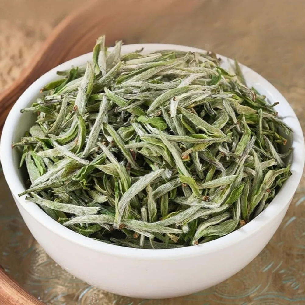 Peonía Blanca Premium BaiHaoYinZhen | Té Blanco De Hojas Sueltas | Té Refrescante De Preparación En Frío Para Verano | Aroma Natural (100 g * 2)