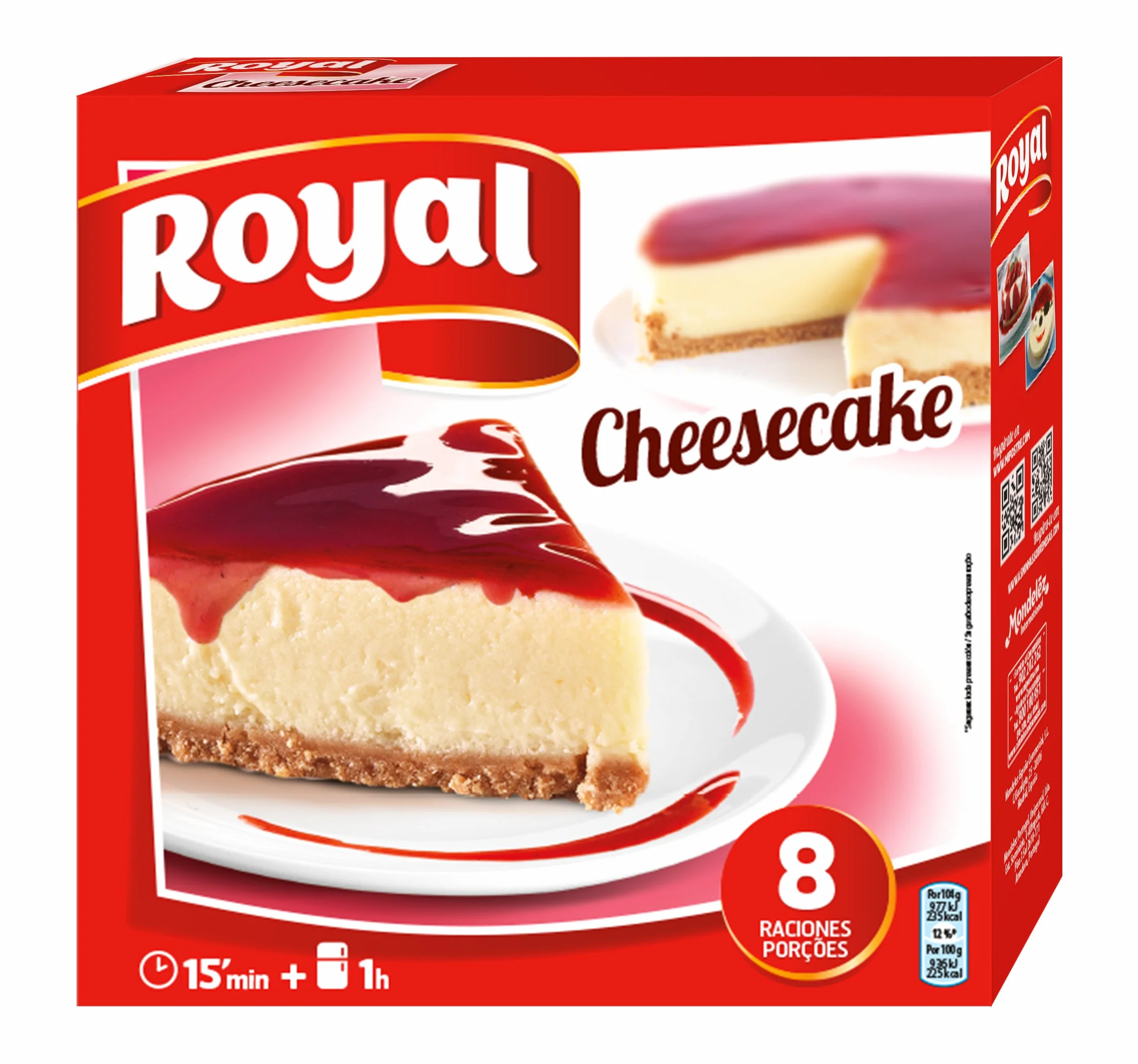 Royal Masa de Tarta de Queso - 325 gr