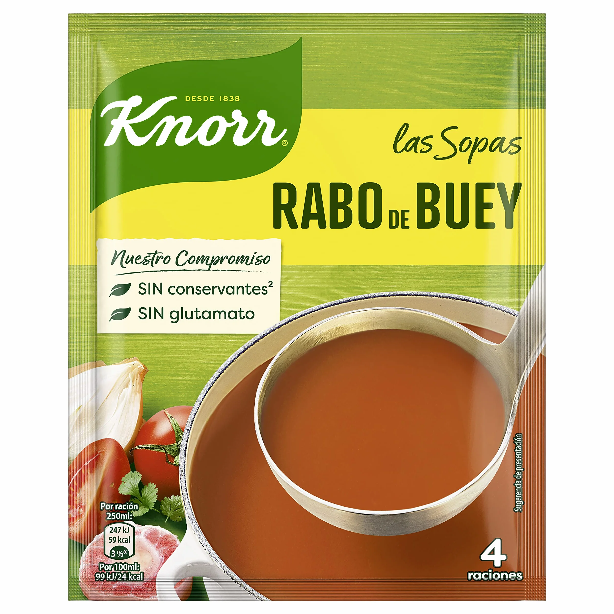 Knorr Sopa Rabo de Buey 71g - Pack de 10