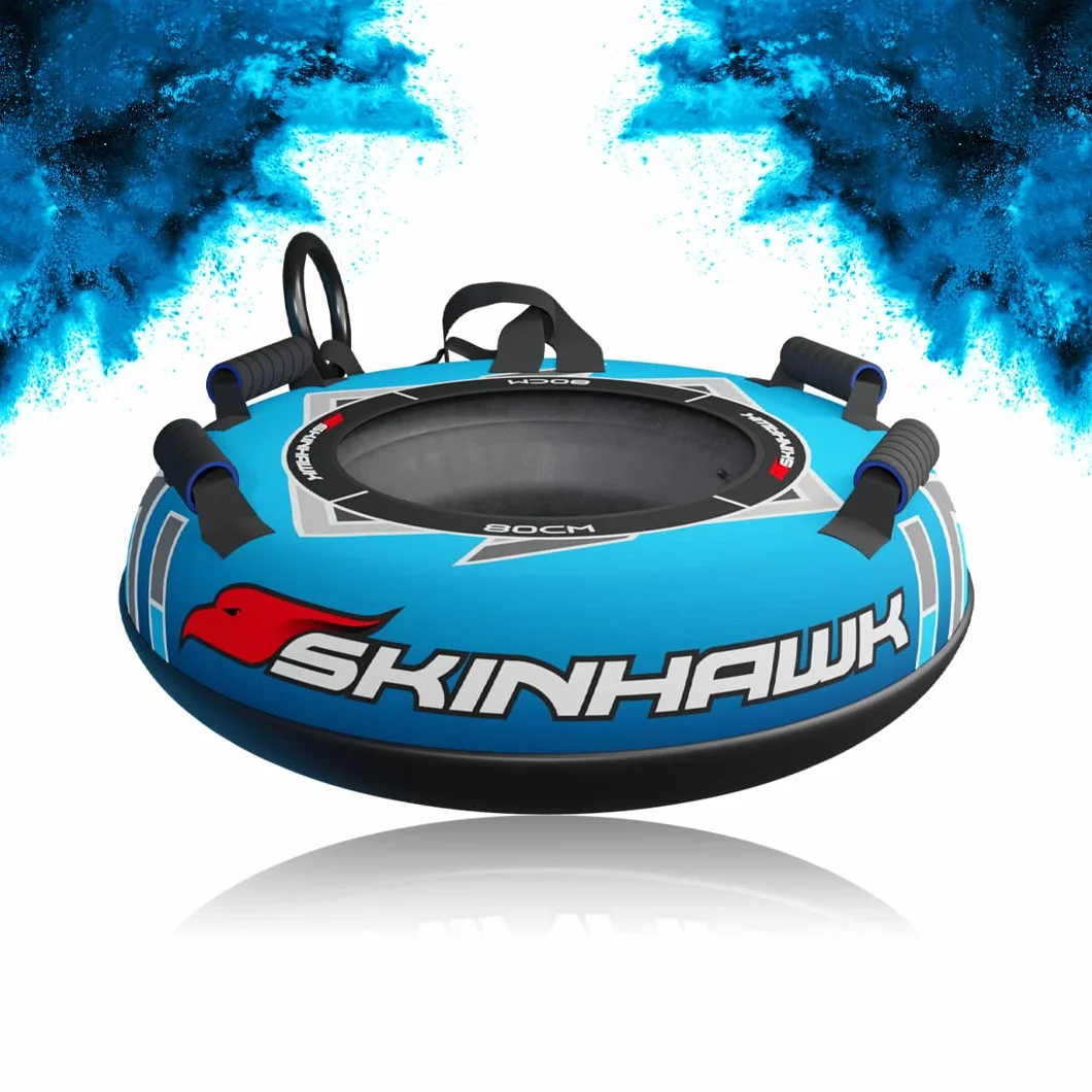 SKINHAWK Profi Snow Tube 80 cm Antideslizante Azul