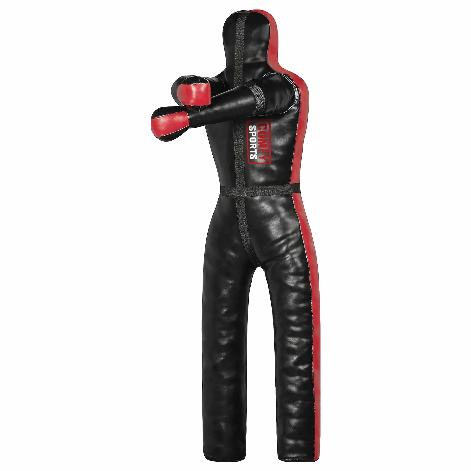 Adult Grip Dummy BJJ Judo Wrestling Standing Position Brazilian Jiu Jitsu MMA Sparring Self Defense Training Unfilled 145cm 170cm Black
