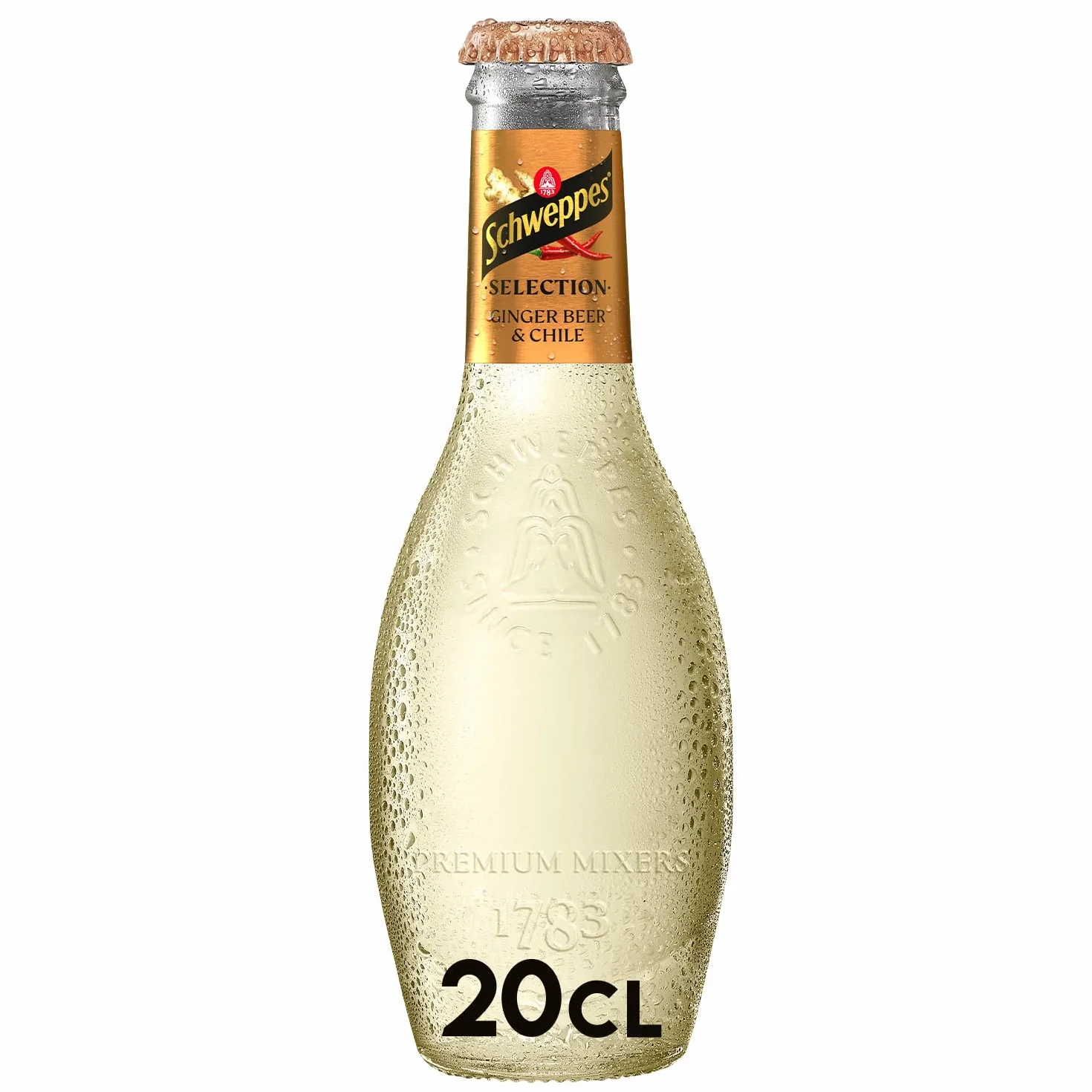 Schweppes Selection Ginger Beer Vidrio Pack 6 x 4 x 20 cl 24 botellas