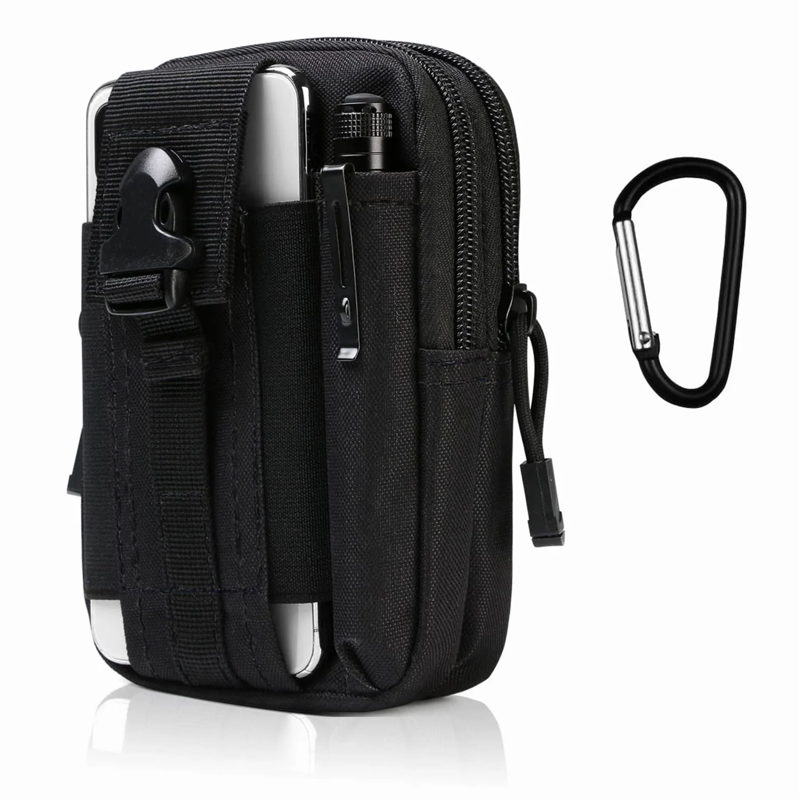 flintronic Bolsa Cintura Táctica 1000D Nylon Militar Compacta para Herramientas Multiusos
