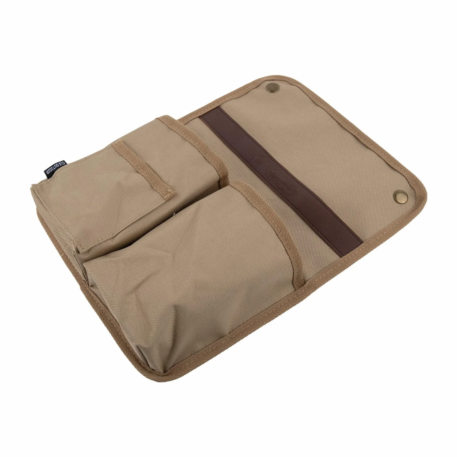 Plegable Bolsa de almacenamiento portátil para silla de camping, organizador lateral de lona con múltiples bolsillos