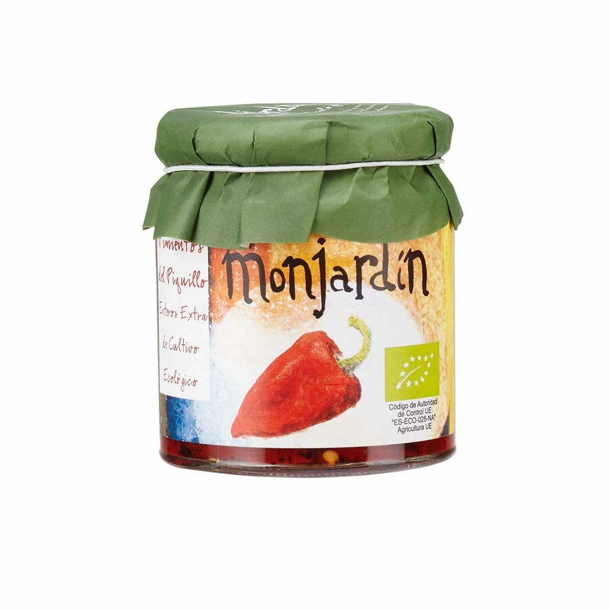 MONJARDIN - PIMIENTOS DEL PIQUILLO ENTERO EXTRA 220g BIO