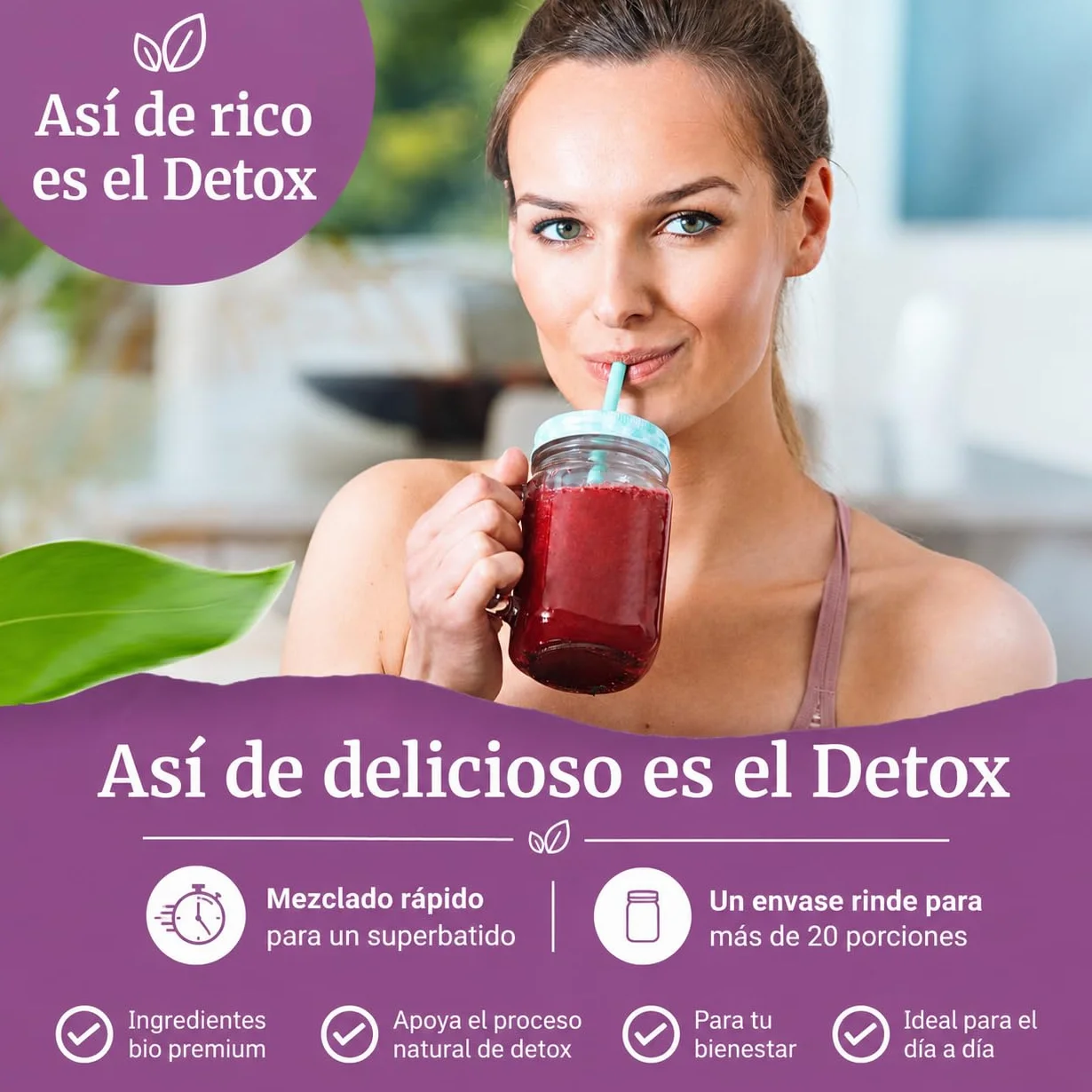 NATURAVELLA LeberKraft Superfood Bio 250g | Heavy Metal Detox con arándanos silvestres, hierba de cebada, espirulina y dulse | Receta Anthony William | Vegano