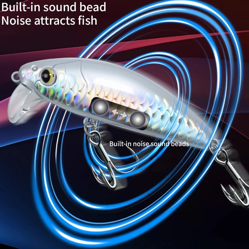 Señuelos De Pesca Que Se Hunden 7.5G Metal Duros Giratorios Para Perca Trucha Lucio Lubina Salmón