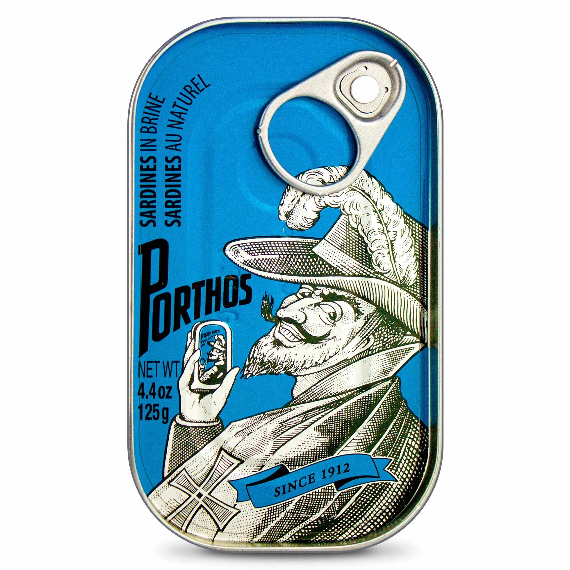 Porthos Juego de sardinas portuguesas Vintage 6 x 125 g 3 Pack Portugal