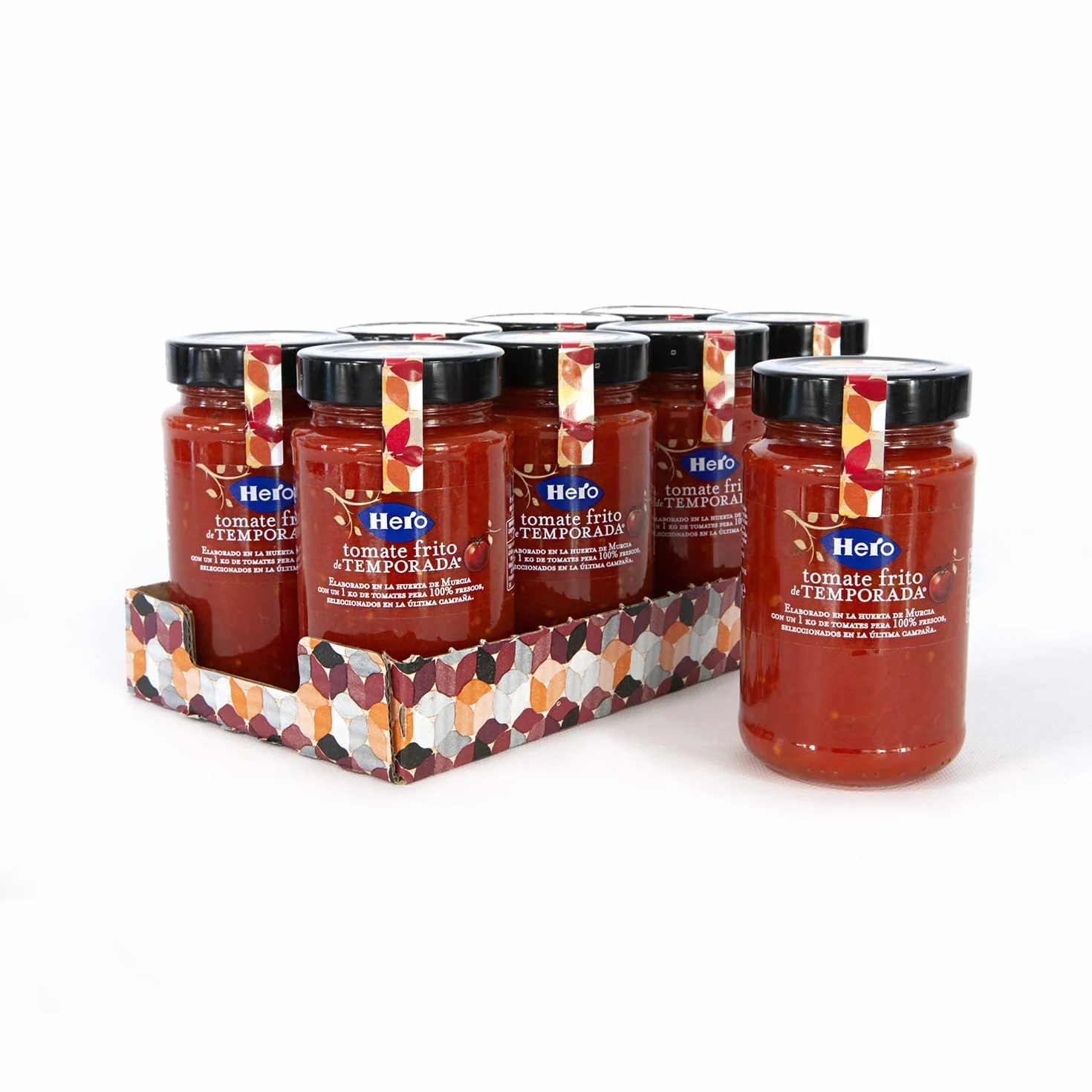Hero Tomate Frito de Temporada - Pack de 8 x 370 g