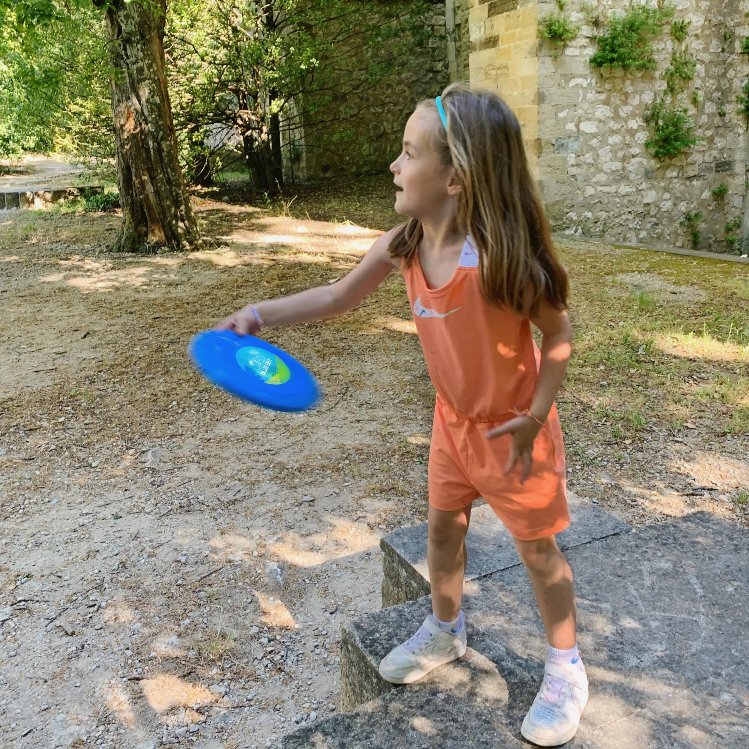 BLUE SKY Disco Volador Frisbee Juego al Aire Libre Plástico Juguete Niños Adultos