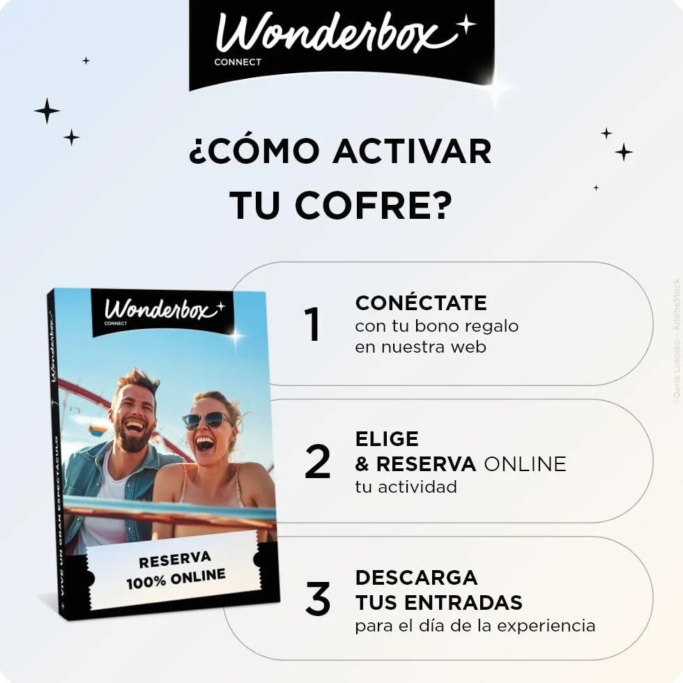 WONDERBOX Connect Sevilla FC Caja Regalo 2 Entradas Stadium Tour Museo History Experience Válido 27 Meses