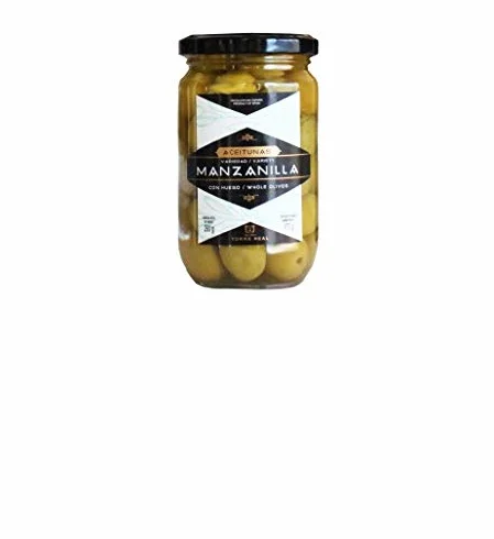 Torre Real - Aceituna Manzanilla con hueso 280 g - Caja de: 12 unidades