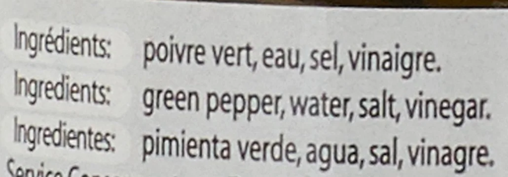 Ducros Poivre Vert en Saumure 35 g - Lot de 4