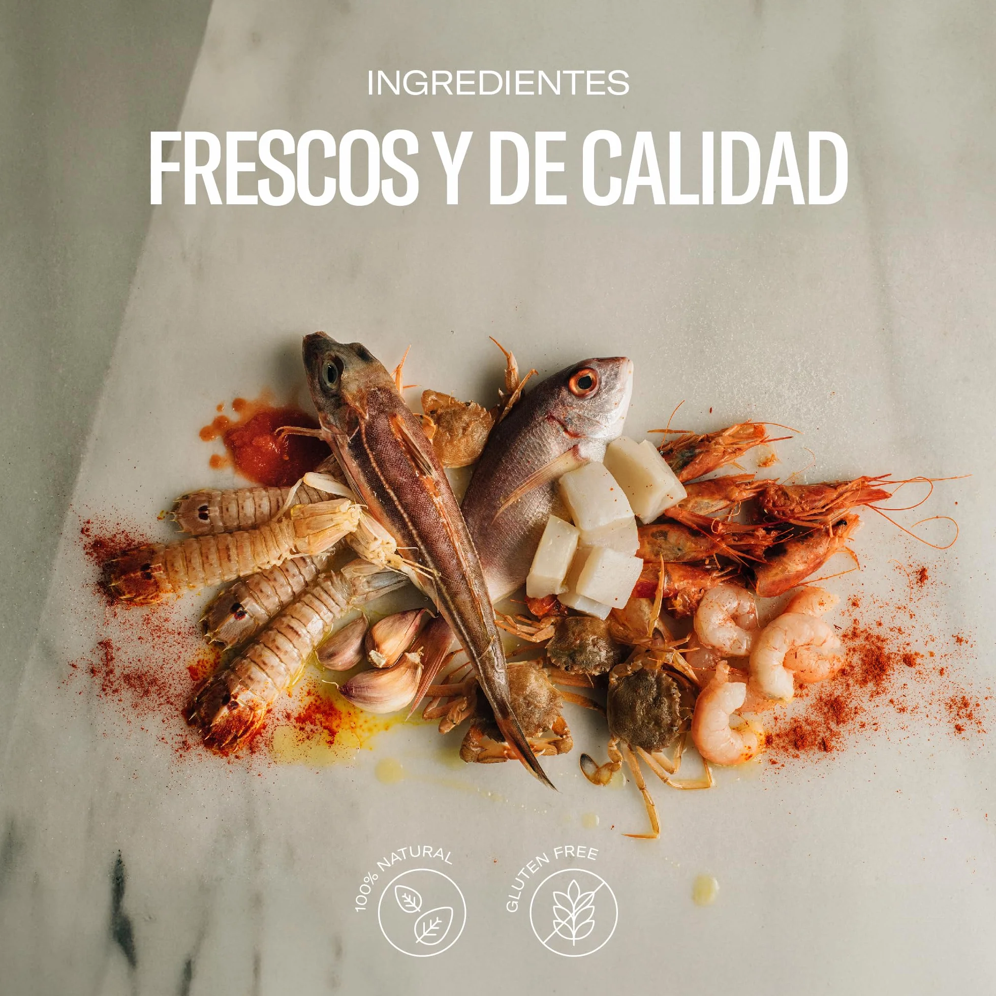 EL PAELLER - Preparado Arroz del Senyoret | Sabor Auténtico | Cocinado Artesanalmente a Leña | Ingredientes 100% Naturales | Para 2-3 Personas | Fácil de Preparar en solo 18 Minutos | Sin Gluten