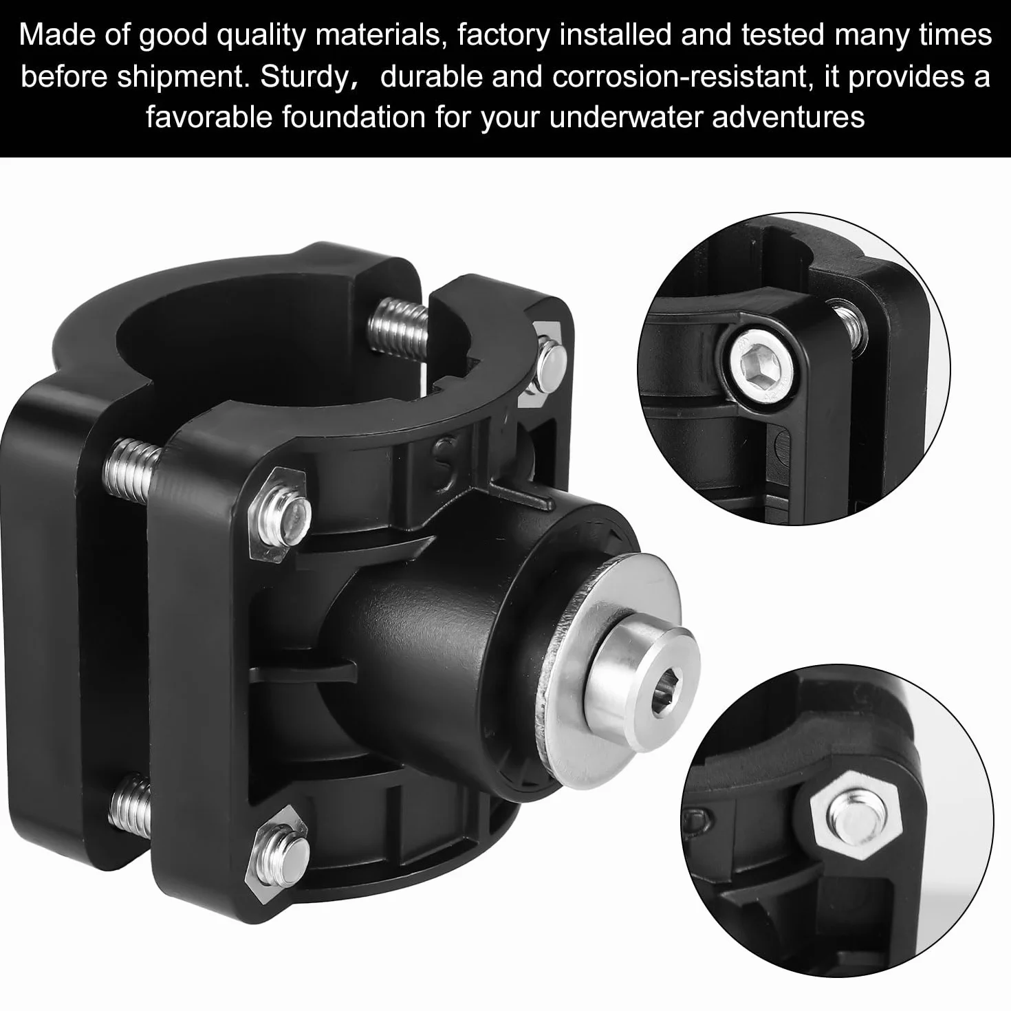 Accesorios de Montaje en Poste 0 Grados para Transductor Panoptix LVS32 LiveScope Plus LVS34