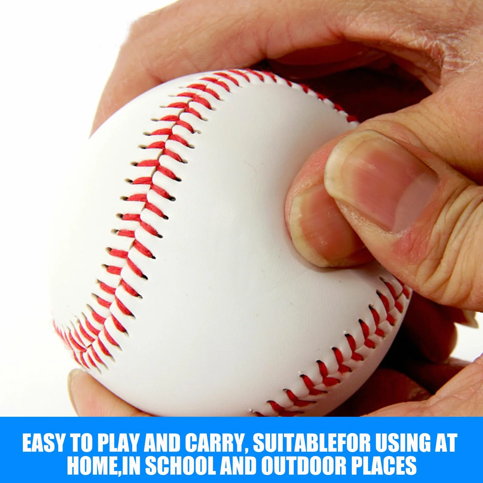 Bolas de béisbol profesionales cosidas a mano 9 pulgadas PU Soft Basebälle Elite para adultos y adolescentes